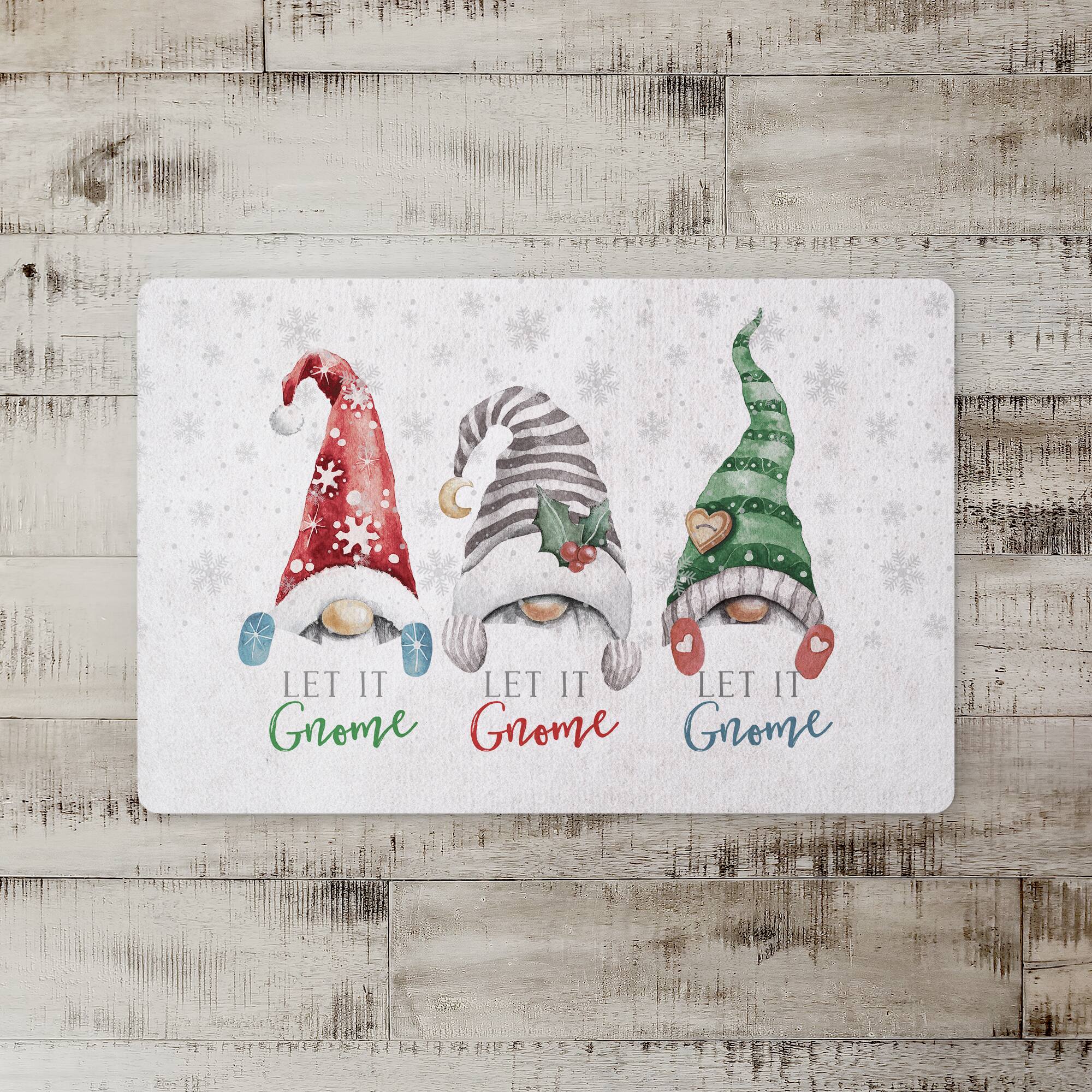 Let It Gnome 27x18 Floor Mat